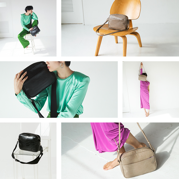 EM SQUARE SHOULDER BAG