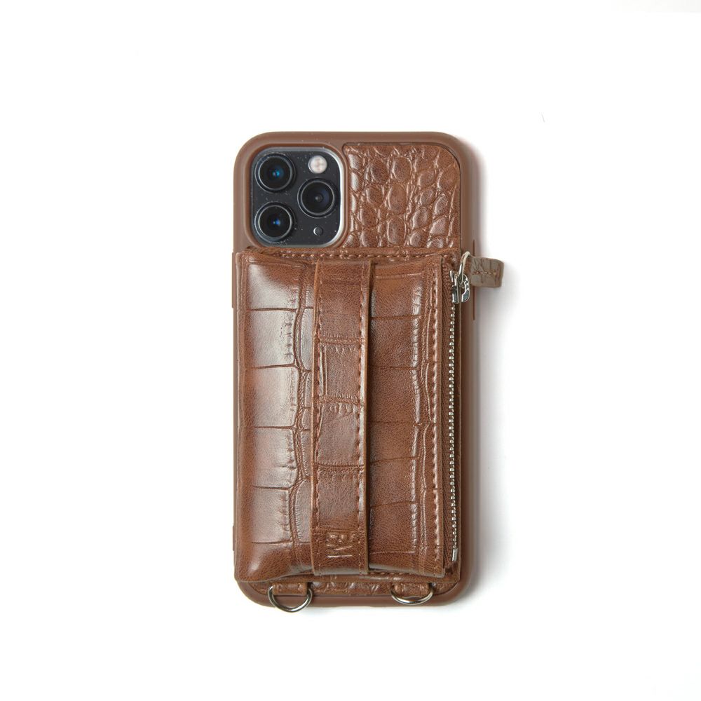 EM iPhone11pro ケース　ブラウン EM iPhone Case【iPhone11Pro】[Brown] | EM ONLINE STORE